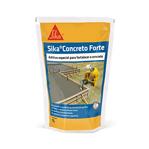 Sika - Aditivo líquido - Sika Concreto Forte marrom - Efeito plastificante - Diversos tipos de cimen