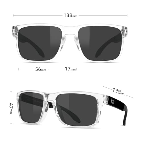 Image of Bnus italy made classic sunglasses corning real glass lens w. polarized option