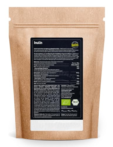 Inulin Biotiva Pulver Bio – 500g Agavenpulver