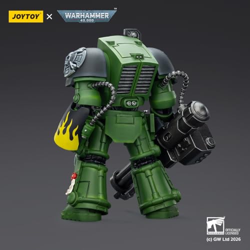 Muñeco Warhammer Salamanders Terminator con cañón de asalto 4