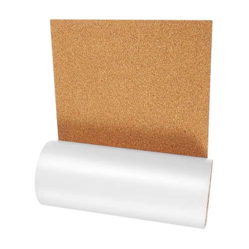 Housoutil Rollo Instalación Corcho para Autoadhesivo de 1mm de Grosor Ruido Reducción Diseño de Fácil Decoración de Paredes y Hogar