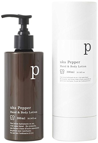 Lotion mains et corps Pepper UKA 300ml pour hydrater la peau au quotidien