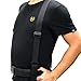 Melo Tough Tactical Suspenders Police Suspenders for Duty Belt with Durable Suspender Loop up 2.25 inch (Black)