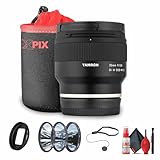 Tamron 35mm f/2.8 Di III OSD M 1:2 Lens for Sony E-Mount – Full-Frame Prime, 1:2 Macro, Compact & Lightweight Design + Bag + 67mm Filter Kit + Lens Cap Keeper + Cleaning Kit (Bundle)