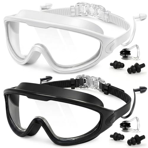 Lunettes de natation pour adultes hommes femmes et jeunes sans fuite