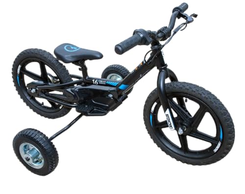 Image of Hardline Products USA Wheels for Tots Training Wheels for Stacyc, KTM, Husqvarna, GAS GAS, and Harley-Davidson 12e /16e balance Electric Bikes - NOT compatible with 16e Elite model.