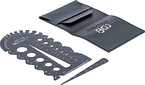 BGS 74248 | Plantilla de tornillos y roscas | medidas en pulgadas | 1/4-2'