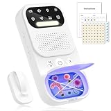 Wireless Smart Bed wetting Alarm - Suitable for Boys, Girls, and Older Kids. with UV Mode, Night Light, Sound/Vibration, High Sensitivity Sensor.for Nighttime bedwetting Training.