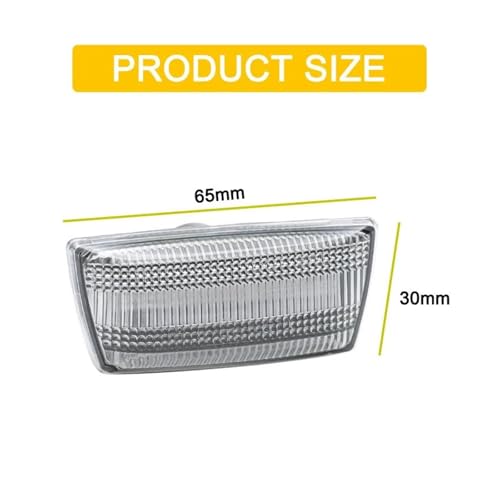 Intermitente retrovisor LED dinámico Cadillac CTS 2008-2013 luz señal giro 12V 7