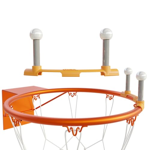 Jokari Basketball Shot Trainer Clips with 4 Flexible Visual Aids. Rim Attachment for Improved Shooting Accuracy. Adjustable Targets for Perfect Arc. EZ Snap and Zip Tie Installation for Hoop Training - Image 5
