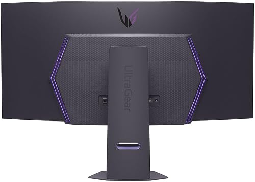 LG UltraGear™ 45GX90SA-B - Schermo PC da gaming curvo da 45" - pannello OLED risoluzione WQHD (3440x1440), 0.03 ms GtG 240Hz, DisplayHDR™ TrueBlack 400, DCI-P3 98.5% (CIE1976), AMD FreeSync Premium - 2