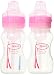 Dr Brown's 8 Ounce Wide Bottles Pink, 2pac