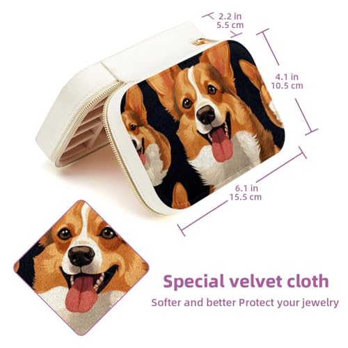 Boîte à bijoux Corgi, idée cadeau originale pour passionnés d'animaux - 6