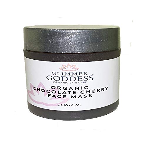 Simply Radiant Beauty 14604501396 Glimmer Goddess Organic Exfoliating Chocolate Cherry Face Mask, Hydrates And Brightens Facial Skin 2 Oz thumb #8