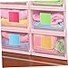 NUOBESTY 20pcs Self Adhesive Index Card Adhesive Pockets Sticky Labels Holder PVC Card Sleeves