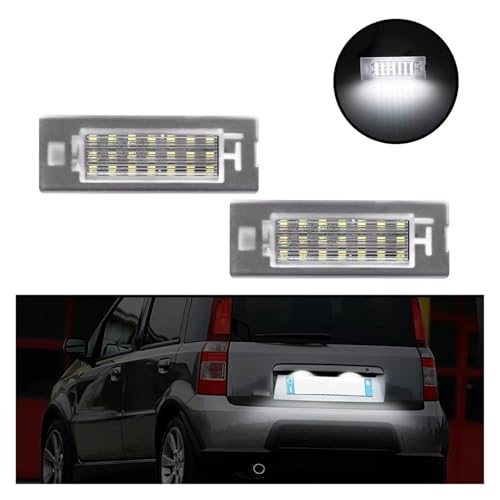 Lámpara matrícula LED Fiat Panda 2012 recambio óptico para pasar ITV 2