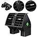 RPHXME Air Conditioner Vent Wear-Resistant Long-time High Strength Sturdy Structure Direct Replacement Accessories Car Rear Air Conditi