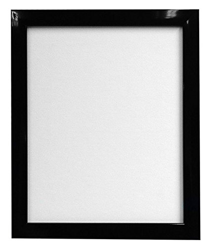 Frames by Post Marco de Fotos Brillante, 1,9 cm, Color Negro, plástico, 8,9 cm