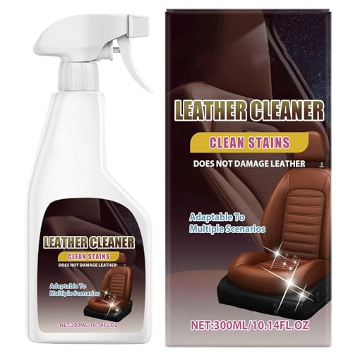Detergente per interni auto, 300 ml, pulizia profonda lucidatura, ristrutturatore, riparazione della pelle automobilistica | Per veicoli camion SUV restauro cura rivestimento cruscotto tessuto