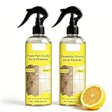 taakcc 2Pcs Powerful Acid Cleaner,Multipurpose Home Cleaner,Kitchen Cleaner Spray,Multi-Purpose Oils Stain Cleaner,Powerful Cleaner for Kitchens,Floors and Toilet(120ml)