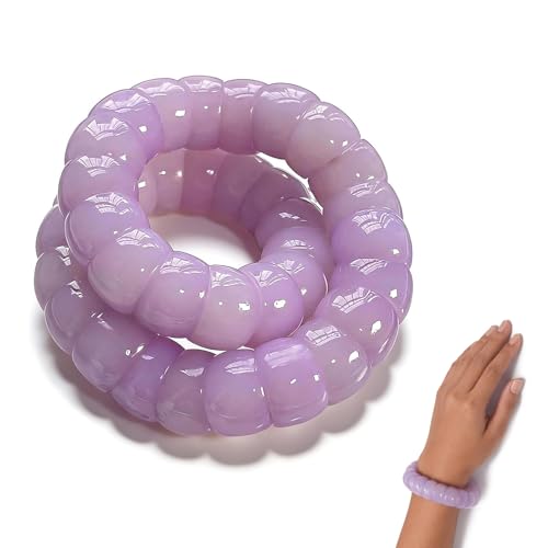 Image of Natural Bodhi Seed Bracelets Anxiety Fidget Bracelets Anxiety Relief Items Protection Healing Stretch Bodhi Fidget Bracelet for Women Men