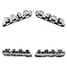 1/35 Workable Metal Mirrored Track Links Set for German Tiger Panzer VI Tank Initial Production Model Kit