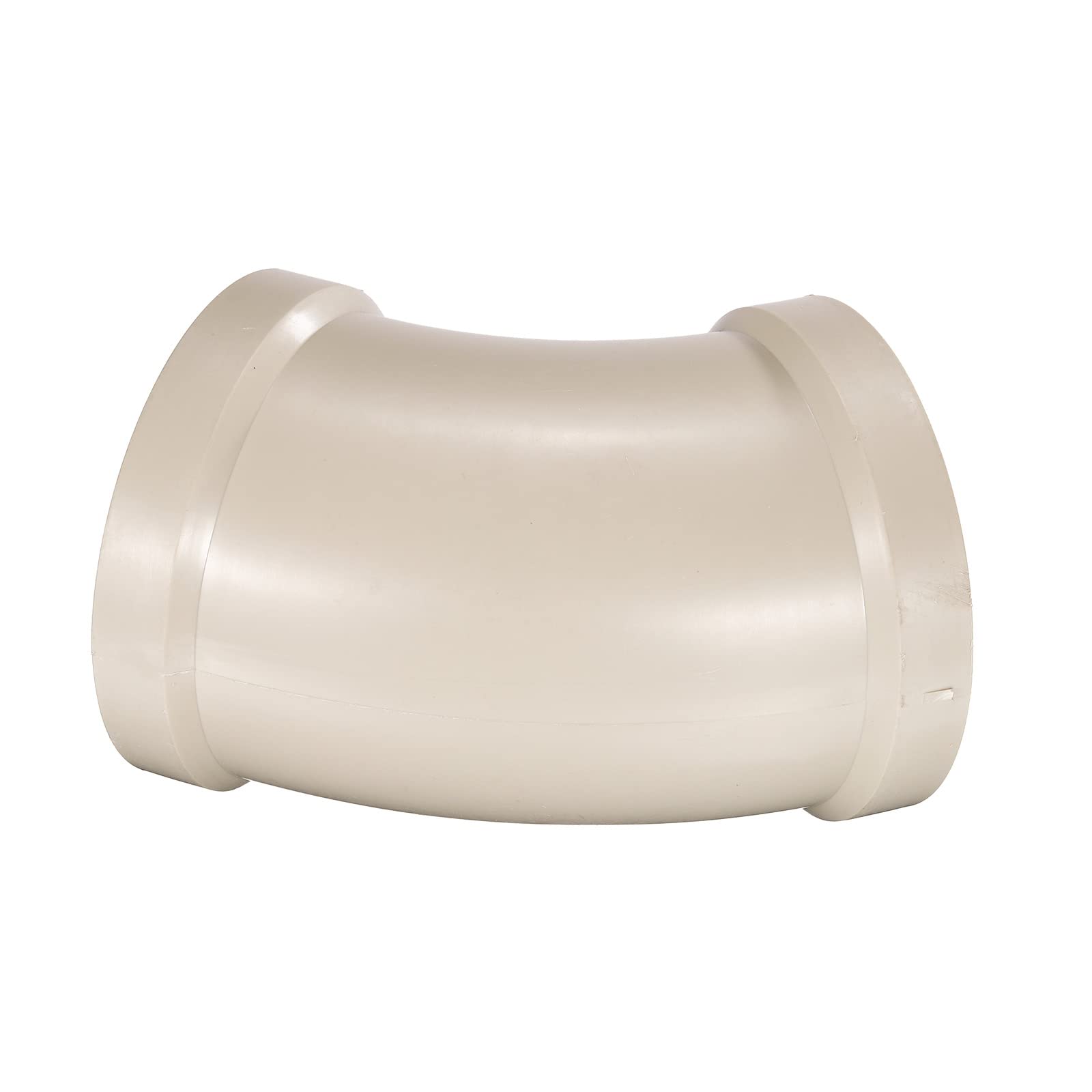 PATIKIL 6" ID Gomito 45 Gradi Condotto Tubo Connettore, Ventilazione Tubo Flessibile Ignifugo Adattatore per Fai da Te Casa Fabbrica Industriale Sfiato Sistemi