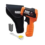 Klein Tools IR10 Infrared Thermometer, Digital Thermometer Gun with Dual Targeting Laser, 20:1