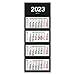 Produktbild herlitz 4-Monats-Wandkalender 2023, 33 x 87,5 cm, 1 Stück