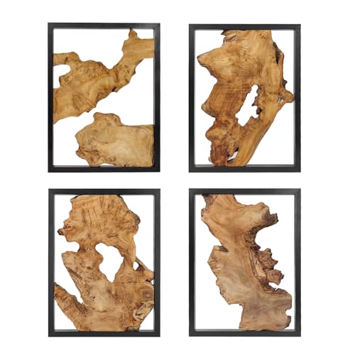 Modern Wood Wall Decor- Natural wood Handcrafted Rustic Charm for
