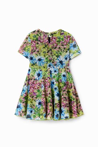 Desigual Little Girl's Tulle Flower Dress3