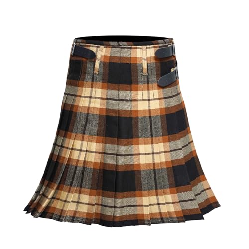 Image of 8 Yard Mens Kilt - Authentic Tartan Kilt for Men Highland Outfit for Weddings & Traditional Scottish Wear