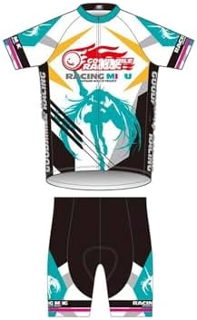 美品☆ROCK RACING M サイクルジャージ上下 異色チームROCKなジャージ
