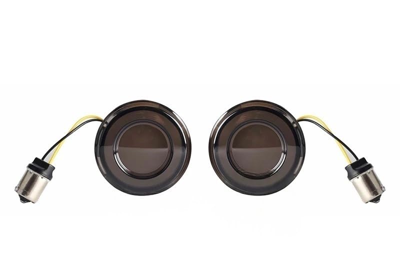 Clignotants Moto Touring 1157 ambre anti-vibration pour Dyna FXDX T