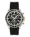 Ferragamo Urban Chrono Collection Luxury Mens Watch Timepieces with a Black Strap and Dial Featuring a Stainless Steel Case