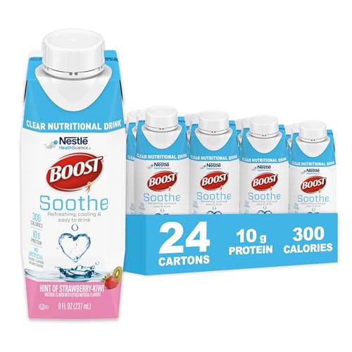 BOOST Soothe Clear Strawberry Kiwi 24 Pack
