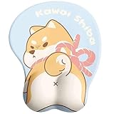 Silver ＆ Style リストレスト パームレスト マウス キーボード マウスパッド 可愛い 動物 ふわふわ 犬 (マウスパッド のみ)