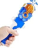 Bey Battling Tops Bay Blade Launcher and Grip, Power Custom BeyLauncher LR Left Right Spin DB Layer System Compatible with All Bey Burst Series (Blue)