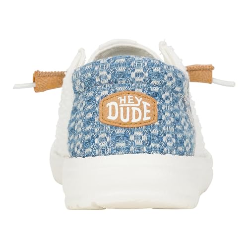 Hey Dude Women Wendy Crafted Boho White 5 Medium4