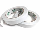 Double-Sided Adhesive Sticky Tape, QingLong(Green Dragon) Premiun Permanent Double Sided Tape For Photos/ Documents/ Wallpaper And Many Other Craft Projects (3/4 inch x 27 yards) (18mm x 25m) (2 Rolls)