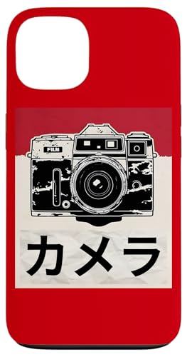 Appareil photo reflex analogique japonais vintage Coque pour iPhone 13