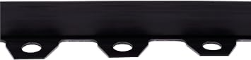 Flexible Garden Border Edging, 10m/32ft Black, 4cm High, 20 Pegs