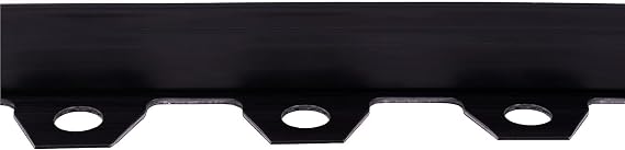 Flexible Garden Border Edging, 10m/32ft Black, 4cm High, 20 Pegs