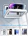 Coolpow Shower Phone Holder Waterproof【480°Rotatable】Retractable Adjustable Shower Phone Case Shower Stall Accessories for Bathroom Wall Phone Mount Stand Water Proof Anti Fog Case for 4-7