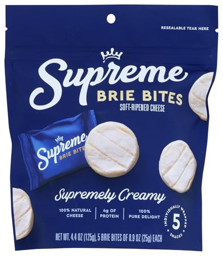 Cheese Brie Bites SUPRMEs 4.4 oz Bag (Pack of 1)