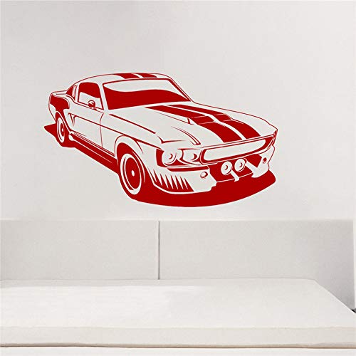 Buy Gadgets Wrap Wall Sticker Mustang Shelby Gt500 Muscle Car Wall Art