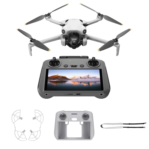 DJI Mini 4 Pro con accessori(con DJI RC 2), Mini Drone Pieghevole con Fotocamera in 4K, meno di 249 g, Trasmissione Video di 20 km, Rilevamento Ostacoli Omnidirezionale, C0