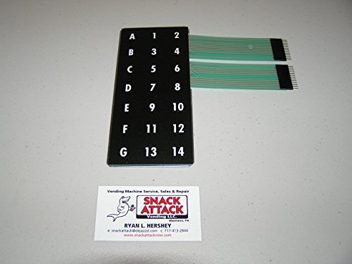 AP) Automatic Products Snack Vending Machine 6600 or 7600 Key PAD/Free Ship!