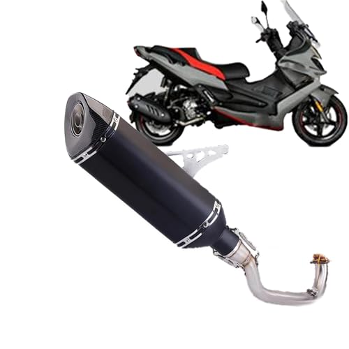 Échappement Moto Aprilia SR Max 300 Finition Nero Haute Résistance Thermique