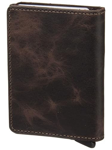 Image of Secrid Slim Wallet Original Leather With Rfid Safe Card Case